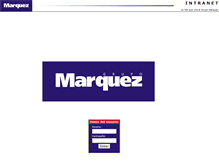 Tablet Screenshot of intranet.grupomarquez.com.ar